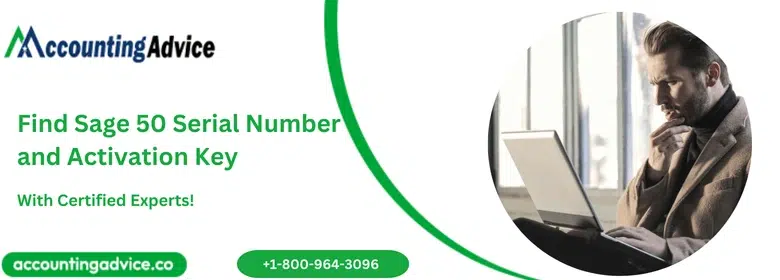 Find Sage 50 Serial Number and Activation Key