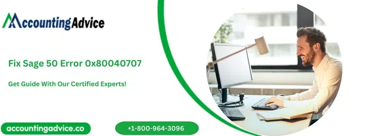 Fix Sage 50 Error 0x80040707