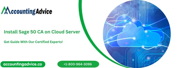 Install Sage 50 CA on Cloud Server