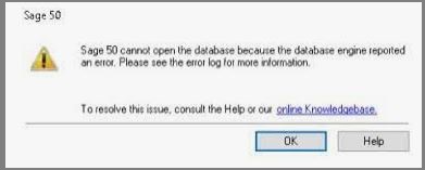 Log Error in Sage 50