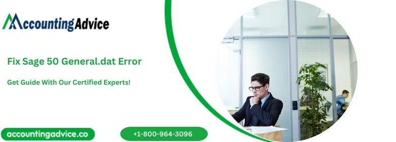 Fix Sage 50 General.dat Error