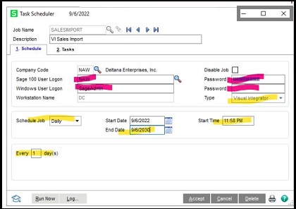 Task1 Scheduler