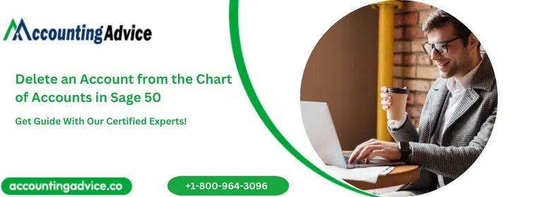 Delete an Account from the Chart of Accounts in Sage 50