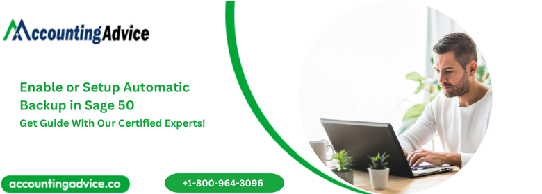 Enable or Setup Automatic Backup in Sage 50