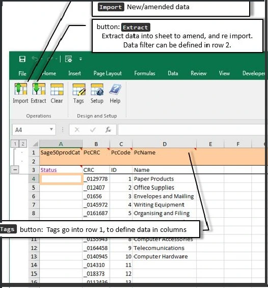 PostTrans toolbar