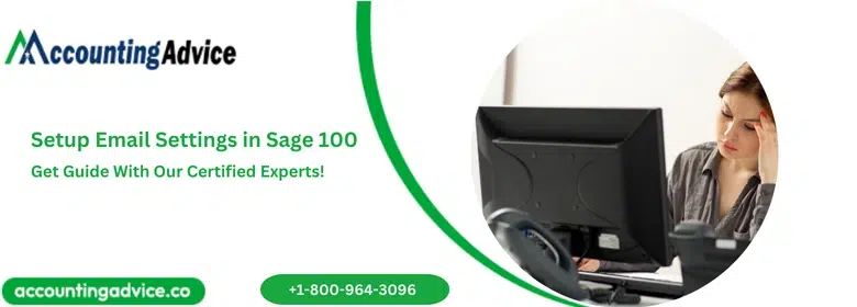 Setup Email Settings in Sage 100