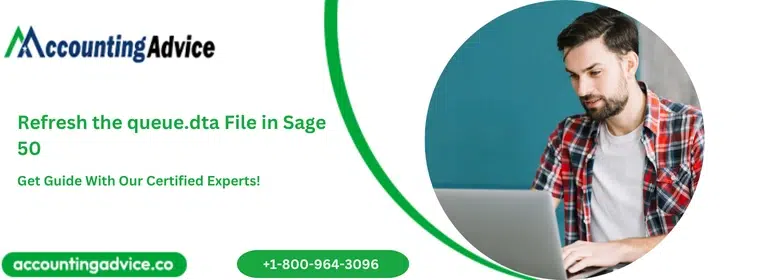 Refresh the queue.dta File in Sage 50