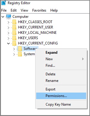 Registry Editor Window